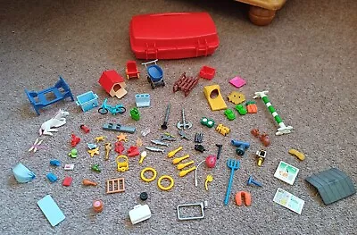 Buy Playmobil Spares Carry Case Bike Pram Kennel Toys Tools Basket Weapons Unicorn  • 4.99£