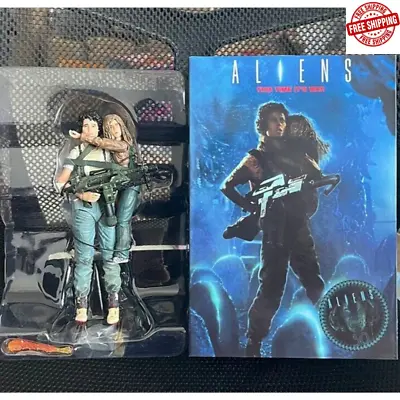 Buy NECA Aliens 2 Ripley Newt PVC Figure Ellen Giger Xenomorph Facehugger Predator • 40.88£