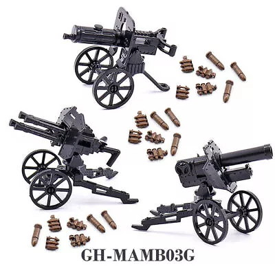 Buy Building Blocks MOC Military WW2 88 F Light Artillery Gun Bricks Model Kids Toys • 11.49£