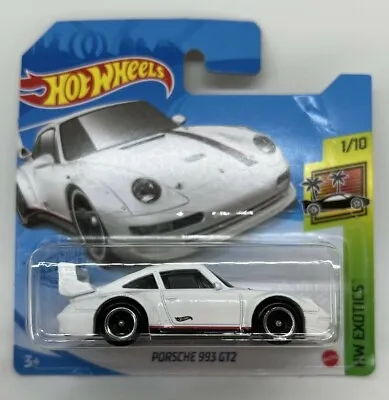 Buy Hot Wheels Porsche 993 GT2 White HW Exotics Number 174 New And Unopened • 21.99£