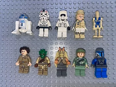 Buy 10 Lego Figures And Men Lego Star Wars • 17.13£