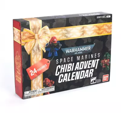 Buy Warhammer 40K Chibi 24 Space Marine Bandai Advent Calendar Primaris Intercessors • 284.60£