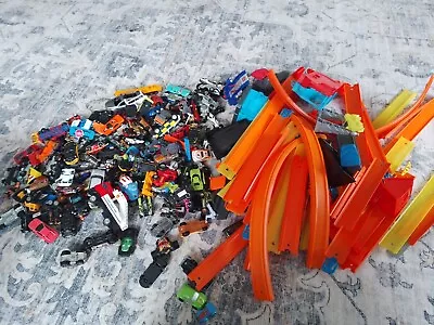 Buy Huge Job Lot Mixed Retro Race Cars Track Hot Wheels Fun Collectable Toys Bundle • 9.95£