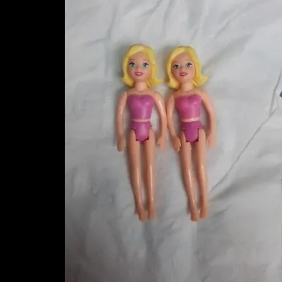 Buy Mattel Vintage 1990s Polly Pocket 2 Blonde Dolls  • 6£