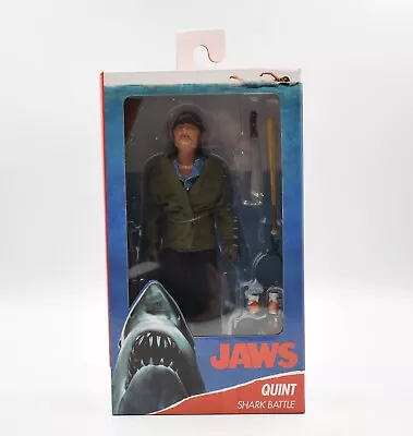 Buy NECA - Jaws - Sam Quint Shark Battle Clothed 8  Scale Action Figure • 84.99£
