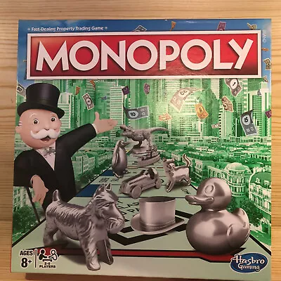 Buy Hasbro Monopoly Classic Board Game 2017 Edition Complete No Instructions • 14.95£