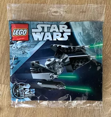 Buy LEGO Star Wars 25th Anniversary Tie Interceptor Polybag 30685 NEW • 7.25£
