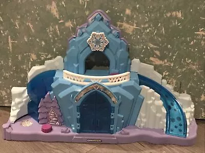 Buy Little People Disney Frozen Elsa's Ice Palace With Lights & Sounds  • 9.99£