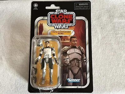 Buy Star Wars The Vintage Collection T VC168 Clone Commander Wolfe 3.75 Figure MOC • 27.99£