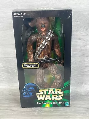 Buy Star Wars Chewbacca 12  Inch Figure, Power Of The Force, Battle On Endor • 24.99£