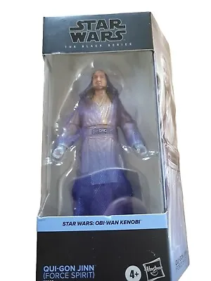 Buy Hasbro STAR WARS - Qui-Gon Jinn (Spirit Of The Force) - Obi Wan Black Series  • 20£