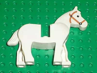 Buy LEGO CHATEAU Horse Castle Minifig White HORSE 4393c02 / 6086 6080 6008 6769... • 5.13£