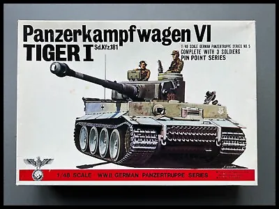 Buy Bandai WWII Panzerkampfwagen VI Tiger I Sd.Kfz.181 1:48 Model Kit • 58.95£