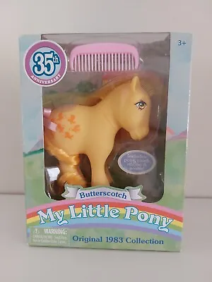 Buy My Little Pony 35th Anniversary BUTTERSCOTCH Original 1983 Collection BNIB • 40£