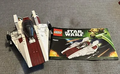 Buy Lego Star Wars A Wing Set 75003 - Retired Set • 15£