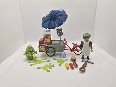 Buy Playmobil Ghostbusters 9222 Hotdog Stand And Slimer  • 16£