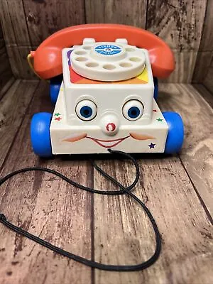 Buy Fisher Price: Pull Along Chatter Phone (vintage) • 7£