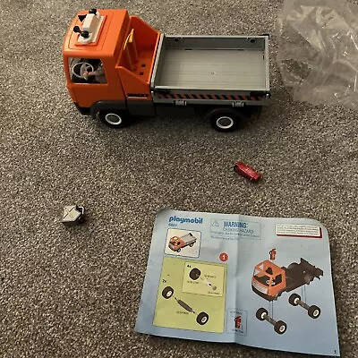 Buy Playmobil Dump Truck (6861) Construction Set Vehicle Road Works Tipper Lorry • 8.99£