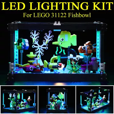 Buy LED Light Kit For  Fish Tank Creator - Compatible With LEGO 31122 Set • 17.98£