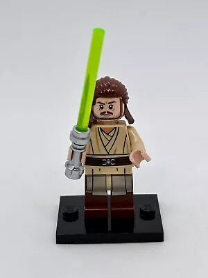 Buy Lego Star Wars Minifigures - Qui-Gon Jinn 75169 Sw0810 With Lightsaber  • 14.99£