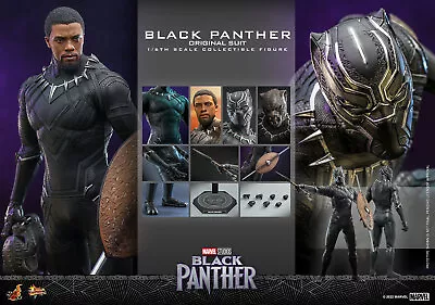 Buy Dpd 1/6 Hot Toys Mms671 Black Panther Legacy T'challa Original Suit Ver Figure • 342.99£