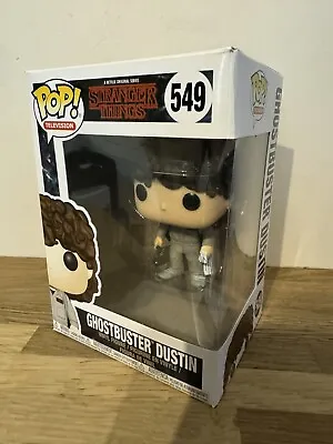 Buy Ghostbuster Dustin Funko Pop - Stranger Things - #549 - Pop! Television • 15£