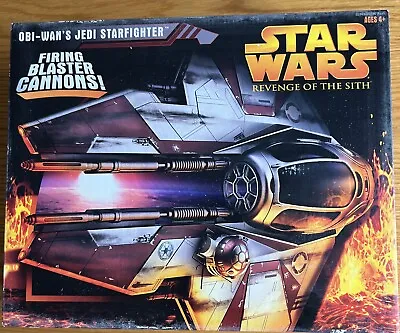 Buy Star Wars Hasbro - Revenge Of The Sith Obi-wan's Jedi Starfighter • 55£