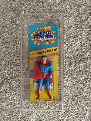 Buy Vintage Kenner Super Powers Collection Reeve Superman Shell 8 Back 1986 + Case • 155£