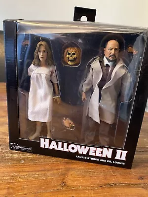 Buy Neca Halloween Laurie Strode & Dr Loomis 2 Pack 7” Action Figures Boxed Vgc • 74.99£