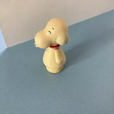 Buy Rare Vtg Fisher Price Little People Size Peanuts Gang Snoopy 1958 United Syn • 4£