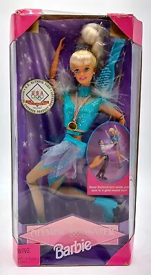 Buy Nagano 1998 Olympic USA Skater Barbie Doll / Mattel 18501 / NrfB, Box Damaged • 41.08£