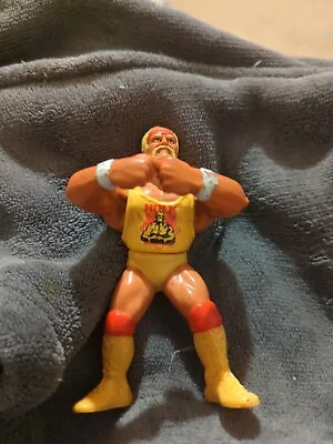 Buy Hulk Hogan WWE WWF Hasbro Titan Sports Wrestling Action Figure 1991 • 10£