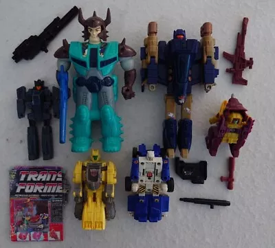 Buy G1 Transformers Starscream Dirge Triggerhappy Rescue Force Guns Bundle Job Lot • 20£