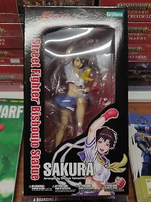Buy Kotobukiya Street Fighter Sakura Bishoujo Figure 1/7 NEW • 175£
