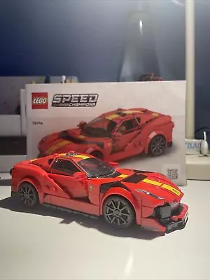 Buy Lego Speed Champions 76914 Ferrari 812 Competizione Incomplete NO BOX&EXTRA PART • 9.99£