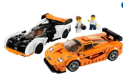Buy LEGO SPEED CHAMPIONS: McLaren Solus GT & McLaren F1 LM (76918) (Box Squished) • 25.99£