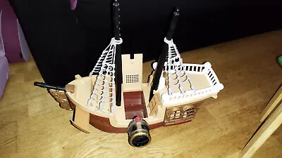 Buy 1994 Fisher Price Pirate Ship Larger Great Adventures Vintage Boat • 82.34£