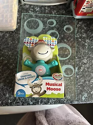 Buy Fisher-Price Linkimals Interactive Baby Toy Lights And Sounds Musical Moose • 4.99£