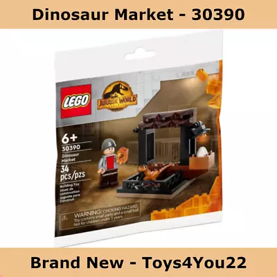 Buy LEGO 30390 Jurassic World Park Dinosaur Market Polybag - Brand New & Sealed • 6.97£