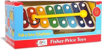 Buy Fisher Price Classic Pull A Tune Xylophone Ages 18+ Months *BRAND NEW* • 23.99£