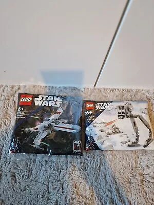 Buy LEGO Star Wars: AT-ST 30495 & X-Wing 30654 Polybags New • 4.99£