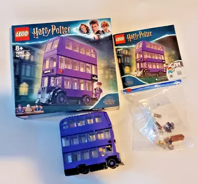 Buy LEGO Harry Potter The Knight Bus Set 75957 💯% Complete W Box Instruct MINI FIGS • 34£