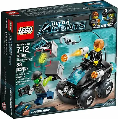 Buy LEGO Ultra Agents Riverside Raid 70160 • 47.95£