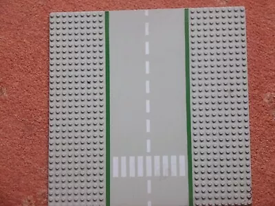 Buy Vintage Lego Road Plate - Straight Through With Crossing Good Cond 8 Available • 4.50£