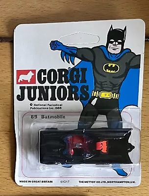 Buy Corgi Junior Batmobile, 1st Edition Mint In Bubble Pack… Ex Shop Stock • 69£