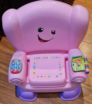 Buy Fisher-Price Laugh And Learn Activity Toy Chair - Pink • 20£