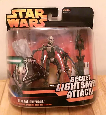 Buy General Grevious Secret Lightsaber Attack STAR WARS FIGURE • 15£