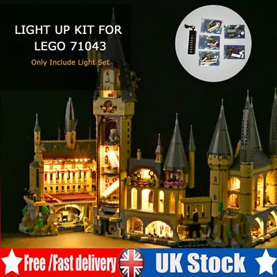 Buy LED Light LIghting Kit ONLY For LEGO 71043 Harry Potter Hogwarts Castle Brick ^ • 17.89£