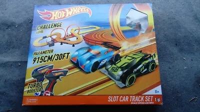 Buy Hot Wheels 30Ft Slot Car Track (Scalextric Type) • 10£