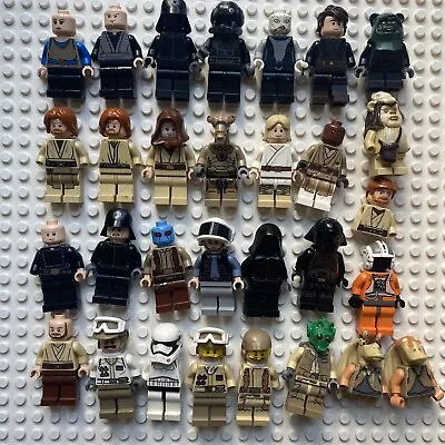 Buy Lego Star Wars Minifigures Bundle Job Lot Parts Body Legs Heads 30+ • 1.04£